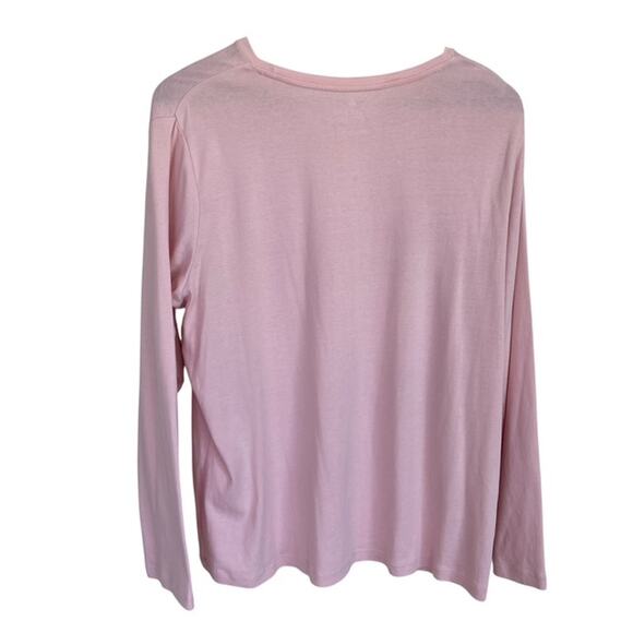 2 Talbots Pima Cotton Long Sleeve Tees T-Shirt - 2x - Picture 4 of 8